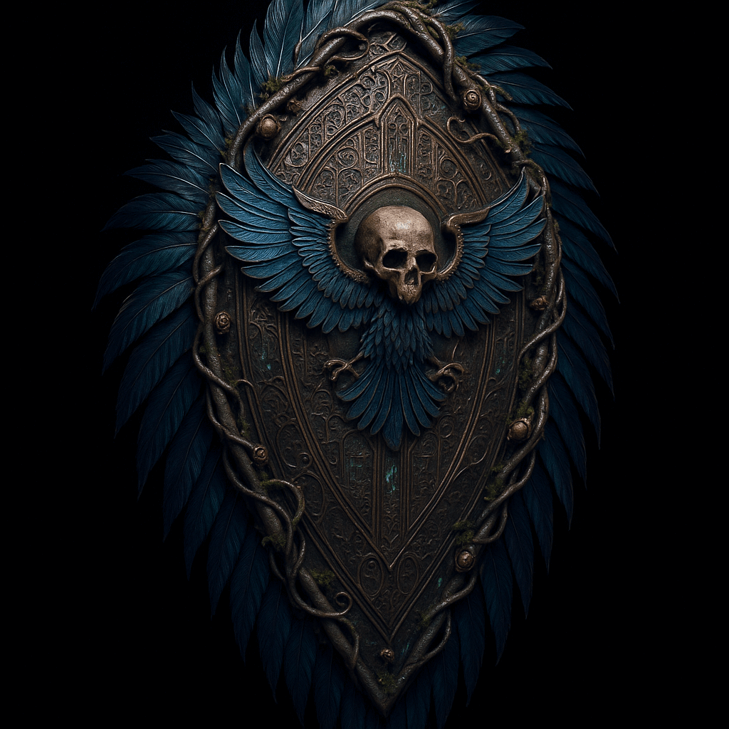 Abstract Feathered Shield v8